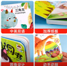 艾杰普（JEPPE）洞洞書(shū)兒童繪本0-3歲嬰兒書(shū)籍翻翻玩具寶寶早教書(shū)兒童新年禮物 曬單實(shí)拍圖