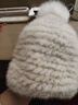 公主貂（GONGZHUDIAO）貂帽冬季新款水貂毛帽子女士韓版時(shí)尚狐貍毛球球戶(hù)外加厚保暖皮草 日光 均碼 曬單實(shí)拍圖