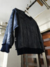 左西男童加絨衛衣2025新款兒童保暖外套秋冬裝大童上衣潮 藏青色 130 曬單實(shí)拍圖