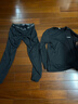李寧加絨跑步運動(dòng)套裝男秋冬季健身服緊身速干衣褲滑雪保暖內衣訓練服 曬單實(shí)拍圖