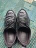 意爾康男鞋圓頭牛皮鞋系帶商務(wù)正裝鞋秋季新款通勤單鞋 97121W 黑色 43 曬單實(shí)拍圖