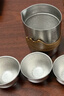京東京造 純鈦旅行茶具套裝 整套泡茶器全套功夫茶具【防燙茶杯】 6件套 曬單實(shí)拍圖