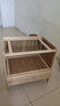 竹藝佳（ZHUYIJIA）臥室柜床頭柜簡(jiǎn)易楠竹多層小柜子迷你室內床邊柜多功能儲物柜斗柜 原色-大一抽床頭柜 曬單實(shí)拍圖