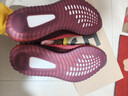 阿迪達斯YEEZY350魔鬼辣椒椰子透氣男女新年紅休閑鞋GW6945 42.5 曬單實(shí)拍圖