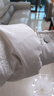 百圖betu女裝冬季新款羽絨服抽繩收腰顯瘦連帽防風(fēng)外套女2411T05 米白 S 曬單實(shí)拍圖