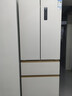 美菱（MeiLing）小確杏502L法式多門(mén)冰箱70cm寬制冰超薄嵌入式大容量變頻底部散熱杏悅白BCD-502WFP9CZX國家補貼 曬單實(shí)拍圖
