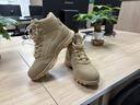 強人沙漠靴3515羊毛保暖作戰靴冬季戶(hù)外運動(dòng)男棉靴 沙漠防寒靴 棕 43 曬單實(shí)拍圖