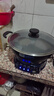 揚子蜂窩電炒鍋家用不粘鍋一體插電多功能鐵鍋加厚大火力鑄鐵電熱鍋三檔調節定時(shí)大功率煎炒一體電煮鍋 加厚大底座定時(shí)款【單蒸籠】+廚具禮包 30CM直徑4.5L(適用1-3人）2100W 曬單實(shí)拍圖