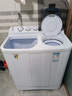 小鴨洗衣機半自動(dòng)雙桶雙缸家用大容量小型租房宿舍波輪脫水甩干兩用雙杠省電老式強動(dòng)力易操作以舊換新 18.5公斤 雙缸 洗12+脫6.5 強勁電機終身聯(lián)保 曬單實(shí)拍圖