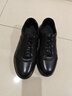 奧康（Aokang）官方男鞋2025秋冬季商務(wù)運動(dòng)休閑皮鞋真皮舒適增高系帶通勤皮鞋 黑色 1253332055S 43 265mm 曬單實(shí)拍圖