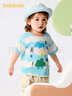 巴拉巴拉嬰兒t恤寶寶上衣女童衣服男童短袖2025夏裝時(shí)髦可愛(ài)209225117205 曬單實(shí)拍圖
