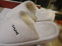 樸西女士珊瑚絨棉拖鞋秋冬季室內家居家用包頭防滑厚底靜音舒適拖鞋男 米白色 【柔軟親膚】 40-41 適合（39-40） 曬單實(shí)拍圖