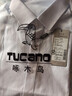 啄木鳥(niǎo)（TUCANO）襯衫男秋季長(cháng)袖襯衣商務(wù)休閑時(shí)尚百搭純色韓版上衣男裝 白色 2XL 曬單實(shí)拍圖