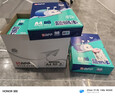APP  金光APP（藍蝸牛）A4/80g雙面打印a4紙復印紙打印紙整箱順滑不易卡紙500張/包5包/箱（2500張） 曬單實(shí)拍圖