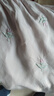 絲界真絲睡裙女桑蠶絲寬松短袖公主睡衣裙純色繡花家居服節日禮物 曬單實(shí)拍圖
