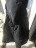 安踏（ANTA）面包羽絨丨中長(cháng)款連帽羽絨服女裝冬季新款防潑水加厚鴨絨保暖外套 【黑巧法棍-中長(cháng)款】基礎黑-3 M (充絨量175) 曬單實(shí)拍圖