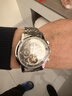 羅米緹慕手表男士全自動(dòng)機械表 瑞士認證男表防水商務(wù)名表 七夕送男友禮物 銀灰鋼帶/機械機芯/禮盒包裝 曬單實(shí)拍圖