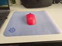 賽睿（SteelSeries）QcK Medium游戲電競鼠標墊donk同款fps順滑CSGO/打瓦M(jìn)號 320*270*2mm 幻影紫 曬單實(shí)拍圖