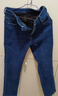 友家坊高腰牛仔褲女直筒褲春秋款寬松顯瘦中年女褲子顯瘦休閑牛仔褲 1888深藍色加絨 29腰圍2尺2 曬單實(shí)拍圖