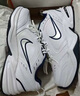 耐克NIKE男秋冬老爹鞋AIR MONARCH IV 運動(dòng)訓練鞋415445-102白藍44 曬單實(shí)拍圖