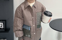 M.Latin/馬拉丁童裝兒童羽絨服24冬新款男小童輕薄羽絨服 奶咖色 120cm 曬單實(shí)拍圖