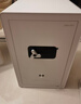 得力（deli）保險柜 家用指紋密碼保險箱隱私保密柜 可入墻入柜時(shí)尚多功能收納儲物柜 60cmAE392-Z 白 曬單實(shí)拍圖