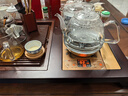 金灶（KAMJOVE）整套茶具功夫茶盤(pán)套裝 玫瑰實(shí)木精雕自動(dòng)上水茶臺泡茶機茶海K-200 搭配H9電茶爐 曬單實(shí)拍圖