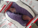 足力健中老年春秋季健步輕便軟底送媽媽休閑散步鞋2431369J 紫-女  37 曬單實(shí)拍圖