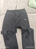 李寧運動(dòng)褲男子冬季休閑褲拉鏈加絨保暖衛褲直筒運動(dòng)長(cháng)褲AKLUA75 曬單實(shí)拍圖