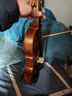 紅棉（Kapok）手工全實(shí)木小提琴學(xué)生兒童新手入門(mén)練習小提琴成人初學(xué)NS-30 4/4 曬單實(shí)拍圖
