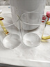 富光 玻璃杯茶杯透明泡花茶杯帶把手杯子客廳水杯家庭套裝男女牛奶杯 把手杯（6只彩色）+茶盤(pán) 曬單實(shí)拍圖