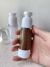 颯望德國真空分裝瓶旅行用便攜套裝化妝品乳液水乳按壓瓶子帶刻度可上 【刻度標記-15ML】乳液瓶2個(gè) 【送分裝工 1支 曬單實(shí)拍圖