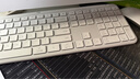 羅技（Logitech）K950無(wú)線(xiàn)藍牙鍵盤(pán)  雙模靜音鍵盤(pán)辦公鍵盤(pán)薄膜筆記本電腦手機Mac平板ipad鍵盤(pán) 全尺寸家用超薄便攜 珍珠白 曬單實(shí)拍圖
