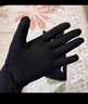京東京造防曬手套騎行冰絲涼感秋季 自行車(chē)電瓶車(chē)男女戶(hù)外防紫外線(xiàn) 黑色L 曬單實(shí)拍圖