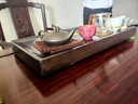 茶錦記黑烏檀木茶盤(pán)家用簡(jiǎn)約實(shí)木茶具托盤(pán)整塊天然中式家用辦公簡(jiǎn)約茶臺 60*30*5（cm）單茶盤(pán) 曬單實(shí)拍圖