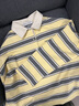 Marc O'Polo/MOP 2026春季新款短款設計感時(shí)尚條紋拼色經(jīng)典POLO領(lǐng)衛衣女士 黃色條紋S81 S 曬單實(shí)拍圖