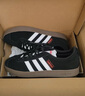 adidas「T頭鞋」VL COURT復古休閑板鞋德訓鞋男女阿迪達斯輕運動(dòng)   黑色/白色   42 曬單實(shí)拍圖