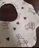 寶寶口水巾紗布圍嘴全棉A類(lèi)純棉韓版印花嬰幼兒縐布吃飯圍兜毛巾 25*25cm 5條裝 曬單實(shí)拍圖