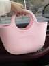 梵高范購購包2026沙灘包水桶通勤手提便當女旅行野營(yíng)包大容量海邊度假 櫻花粉 常規版（300*155*285mm） 曬單實(shí)拍圖