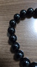普陀山烏金黑曜石手串男補水事業(yè)護身男女情侶手串護身符生日禮物 曬單實(shí)拍圖