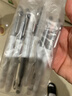 百樂(lè )（PILOT）【熱門(mén)商品】P500金標黑色中性筆0.5簽字筆商務(wù)水筆直液式走珠筆學(xué)生考試刷題高顏值文具套裝 6支 曬單實(shí)拍圖