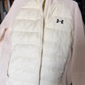 安德瑪（Under Armour）安德瑪童裝男女童立領(lǐng)百搭運動(dòng)風(fēng)輕薄羽絨服中性大童保暖短款外套 奶油白 165 曬單實(shí)拍圖