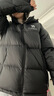 駱駝[黑鉆3.0]羽絨服男90%絨秋冬保暖時(shí)尚顯瘦高蓬羽絨服女 A13CAPN110A5，幻影黑 ，中性（金箔內） M 曬單實(shí)拍圖