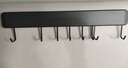 一衛（yweel）廚房掛鉤 壁掛式排鉤免打孔廚房多功能置物架 槍灰40cm 曬單實(shí)拍圖