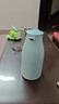 JEKO&JEKO保溫壺家用熱水瓶暖水壺宿舍大容量開(kāi)水瓶玻璃內膽 1.6L淡藍色 曬單實(shí)拍圖