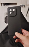 龐嶼 適用iQOO Z10Turbo手機殼vivo新5G液態(tài)硅膠保護套V2452A鏡頭全包薄軟殼耐磨防摔簡(jiǎn)約純色外殼男女 【石墨黑】單殼 曬單實(shí)拍圖