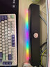COLORFIRE七彩虹藍牙5.3電腦音響音箱桌面電競游戲RGB燈效臺式機筆記本主機usb超重低音炮圣誕禮物CF100黑色 曬單實(shí)拍圖