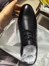 海瀾之家HLA皮鞋男頭層牛皮鞋子秋冬男士正裝商務(wù)休閑鞋男 T192黑色42 曬單實(shí)拍圖