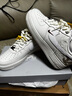 耐克NIKE男空軍一號AF1 AIR FORCE1馬年限定款運動(dòng)鞋IQ1119-011白42.5 曬單實(shí)拍圖