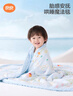 良良豆豆毯嬰兒被子兒童幼兒園空調蓋被安撫毯童話(huà)藍150*120CM 曬單實(shí)拍圖